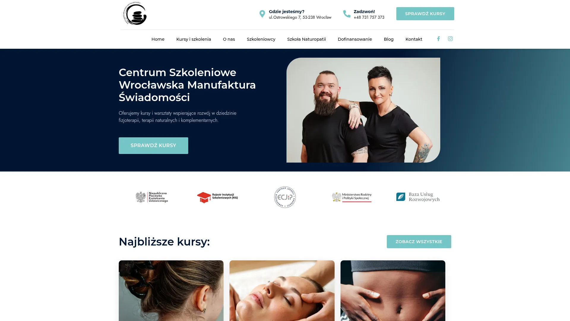 Centrum Szkoleniowe Wrocławska Manufaktura Świadomości Agnieszka Sanecka-Dąbrowska