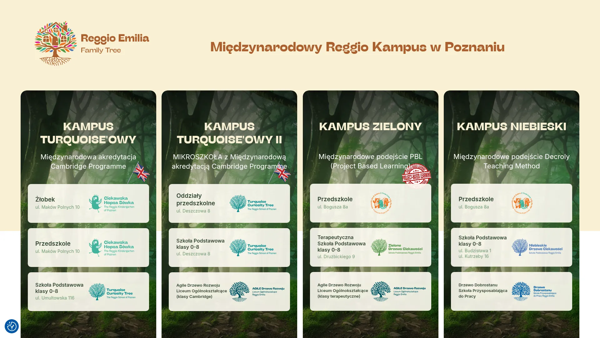 Reggio Emilia Family Tree