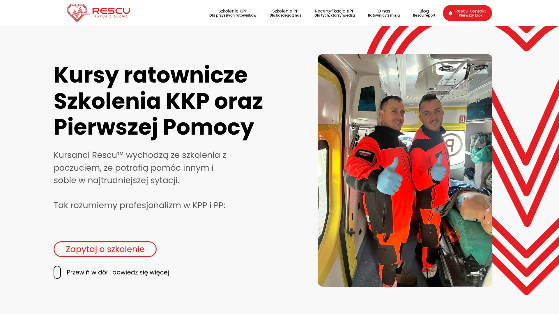 Zrzut ekranu Rescu Robert Frey