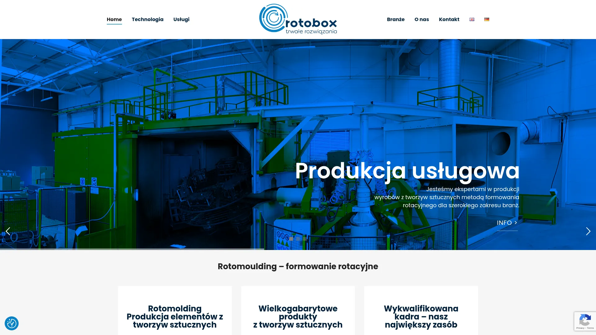 Zrzut ekranu Rotobox sp. z o.o.